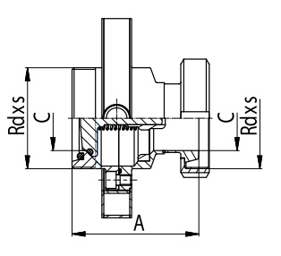 Обратный клапан Г - КМ (5084D-H)