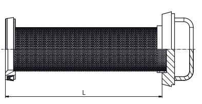Фильтрующий элемент перфорированный лист  (5349V-P)